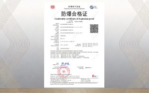 防爆穿线盒CMA/CNAS认证